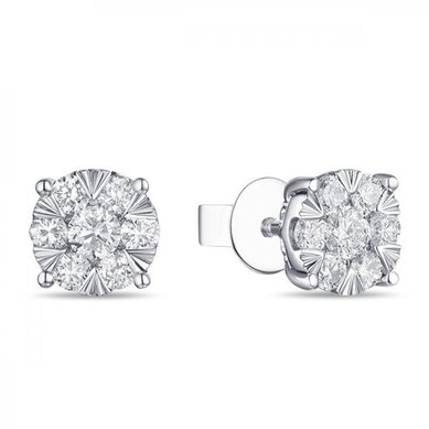 Серьги E2011-1851360BD-М8119 - Ювелирный бренд Московский ювелирный завод