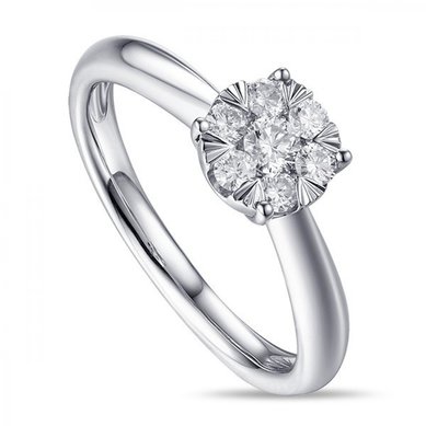 Помолвочное кольцо R2011-1851353AD-М8134 - Ювелирный бренд Московский ювелирный завод