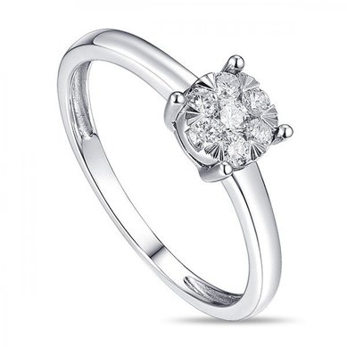 Помолвочное кольцо R2011-1851360AD-М8139 - Ювелирный бренд Московский ювелирный завод