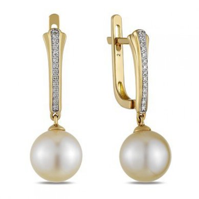 Серьги E108-1982344CP-R17-М8163 - Ювелирный бренд Московский ювелирный завод