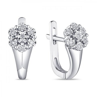 Серьги E108-1982778CD-R17-М8188 - Ювелирный бренд Московский ювелирный завод