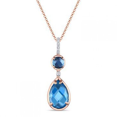 Кулон P2607-1982879DBX-R17-М8215 - Ювелирный бренд Московский ювелирный завод