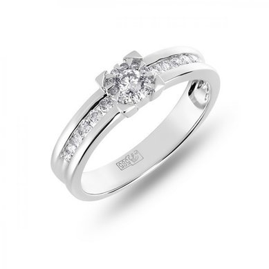 Украшение для невесты R756-FS10361-М8226 - Ювелирный бренд Московский ювелирный завод