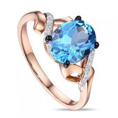 Украшение для невесты R2607-1982855AB-R17-М8230 - Ювелирный бренд Московский ювелирный завод