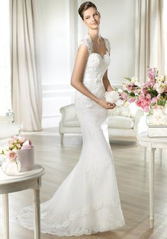 Свадебное платье R36480. Силуэт Русалка (Рыбка), длинное со шлейфом.