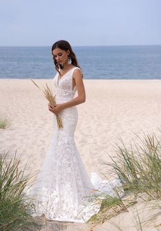 Свадебное платье G69088. Силуэт Русалка (Рыбка), длинное со шлейфом.