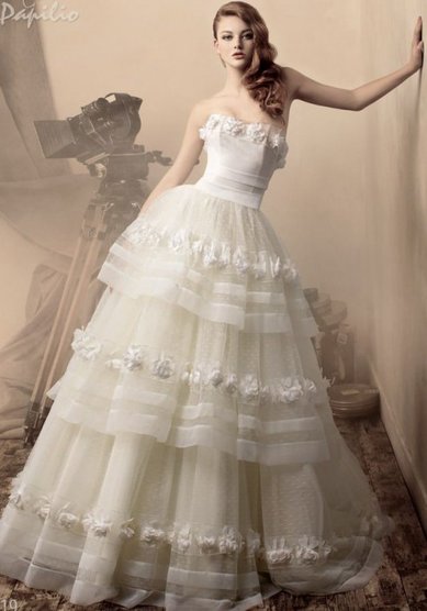 Свадебное платье 1319 Орнела-Е32403 - Свадебный салон Ева