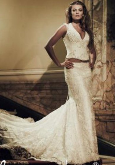 Свадебное платье S32499 - Свадебный салон Slanovskiy