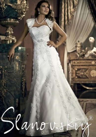 Свадебное платье 12215-S32506 - Свадебный салон Slanovskiy