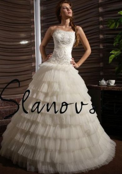 Свадебное платье 92001-S32507 - Свадебный салон Slanovskiy