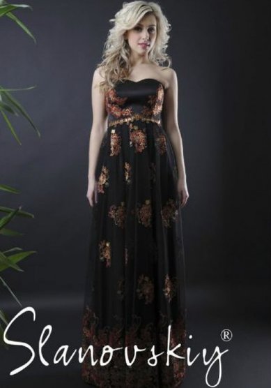Вечернее платье 10313-S32525 - Свадебный салон Slanovskiy