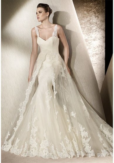 Свадебное платье B36508 - Wedding boutique Black Lady Exclusive
