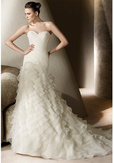 Свадебное платье B36511 - Wedding boutique Black Lady Exclusive