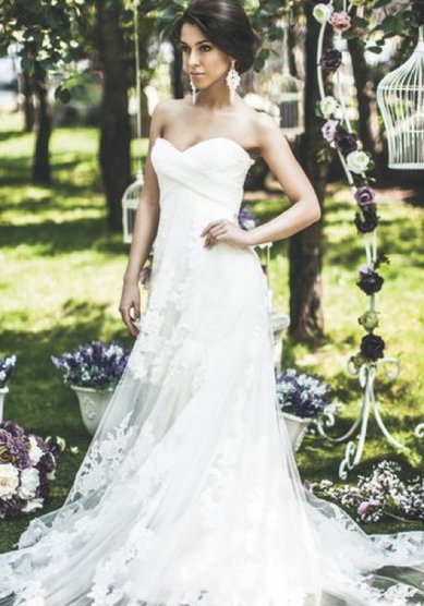 Свадебное платье R40016 - Свадебный центр Royal Wedding (Тюмень)