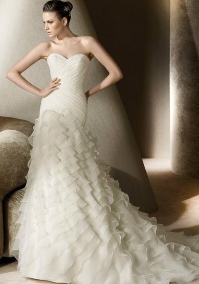 Свадебное платье B41166 - Wedding boutique Black Lady Exclusive