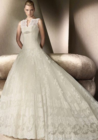 Свадебное платье B41176 - Wedding boutique Black Lady Exclusive