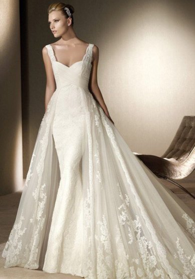 Свадебное платье B41177 - Wedding boutique Black Lady Exclusive