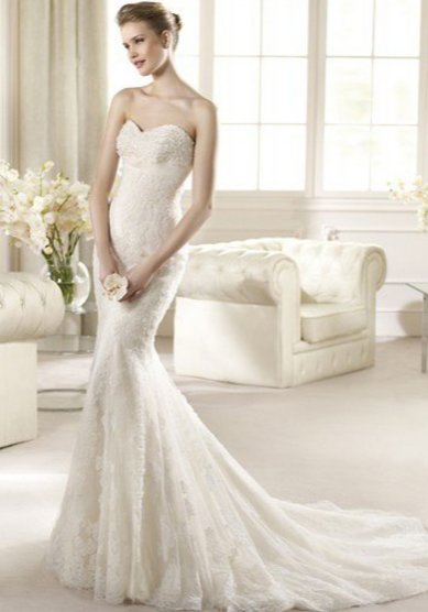 Свадебное платье B41179 - Wedding boutique Black Lady Exclusive