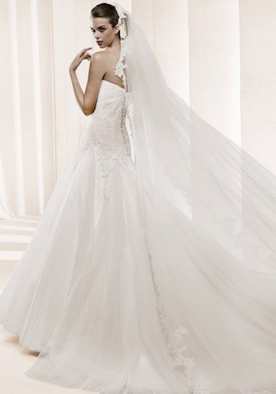 Свадебное платье B41189 - Wedding boutique Black Lady Exclusive