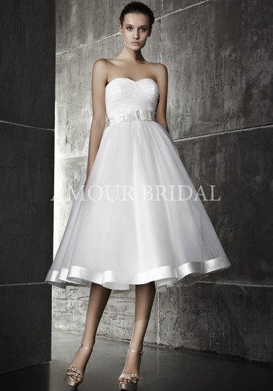 Свадебное платье 1165 mini-A43656 - Свадебный салон Amour Bridal