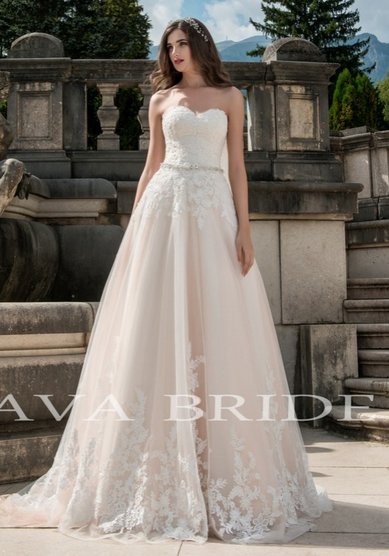 Свадебное платье Merod-T64664 - Свадебный салон Tyumen Wedding