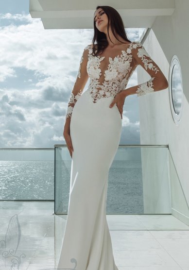 Свадебное платье H68716 - Свадебный салон Happy bride