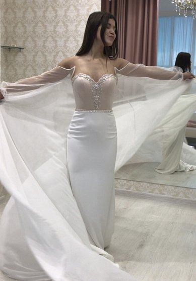 Свадебное платье H68724 - Свадебный салон Happy bride