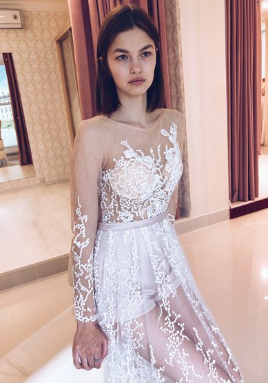 Свадебное платье H68725 - Свадебный салон Happy bride