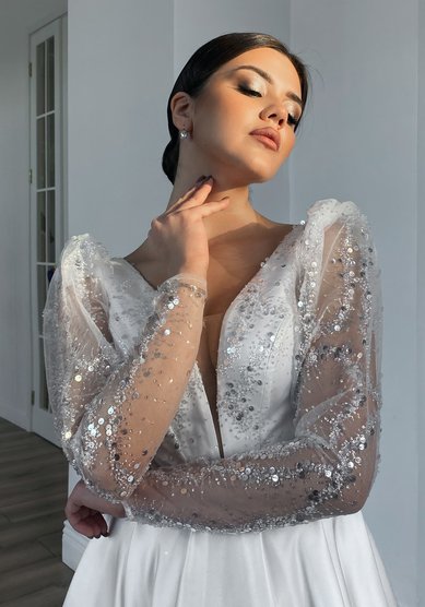 Свадебное платье H69125 - Свадебный салон Happy bride