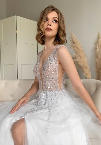 Свадебное платье H69128 - Свадебный салон Happy bride