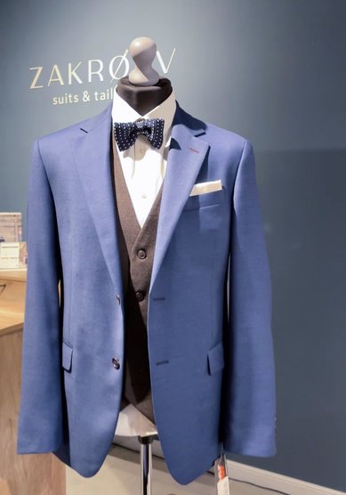 Свадебный мужской костюм Z3802 - Салон костюмов Zakroev (Тюмень)