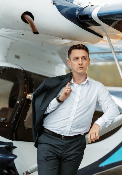 Свадебный мужской костюм Z3810 - Салон костюмов Zakroev (Тюмень)