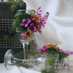 Бокалы "лавандовые грезы" J57719