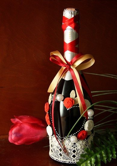 Шампанское свадебное J57709 - Студия дизайна и декора Jeune Boutique