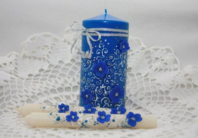 Свечи Леди-Джентельмен J57726 - Студия дизайна и декора Jeune Boutique