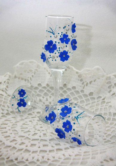 БокалыЛеди-Джентельмен J57729 - Студия дизайна и декора Jeune Boutique